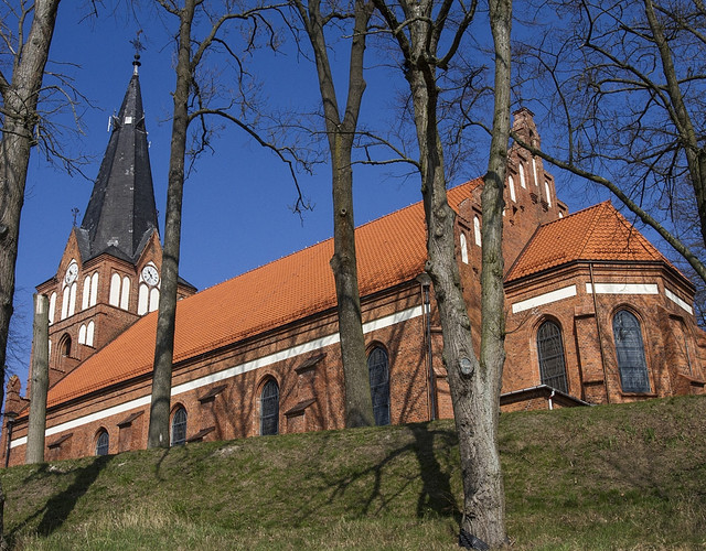 Костел в г. Клевки с черепицей bornholm натуральной