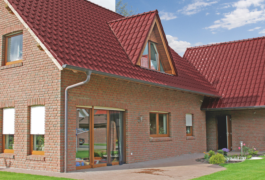 Частный дом с черепицей Piemont Trentino